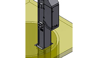 implantation dégrilleur automatique