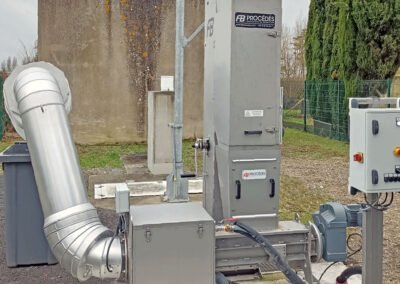 Presse laveuse avec dégrilleur